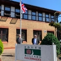 Image representing South Holland celebrates Armed Forces Week with flag raising