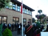 Raising Merchant Navy Flag