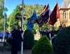 Armed Forces Day flags